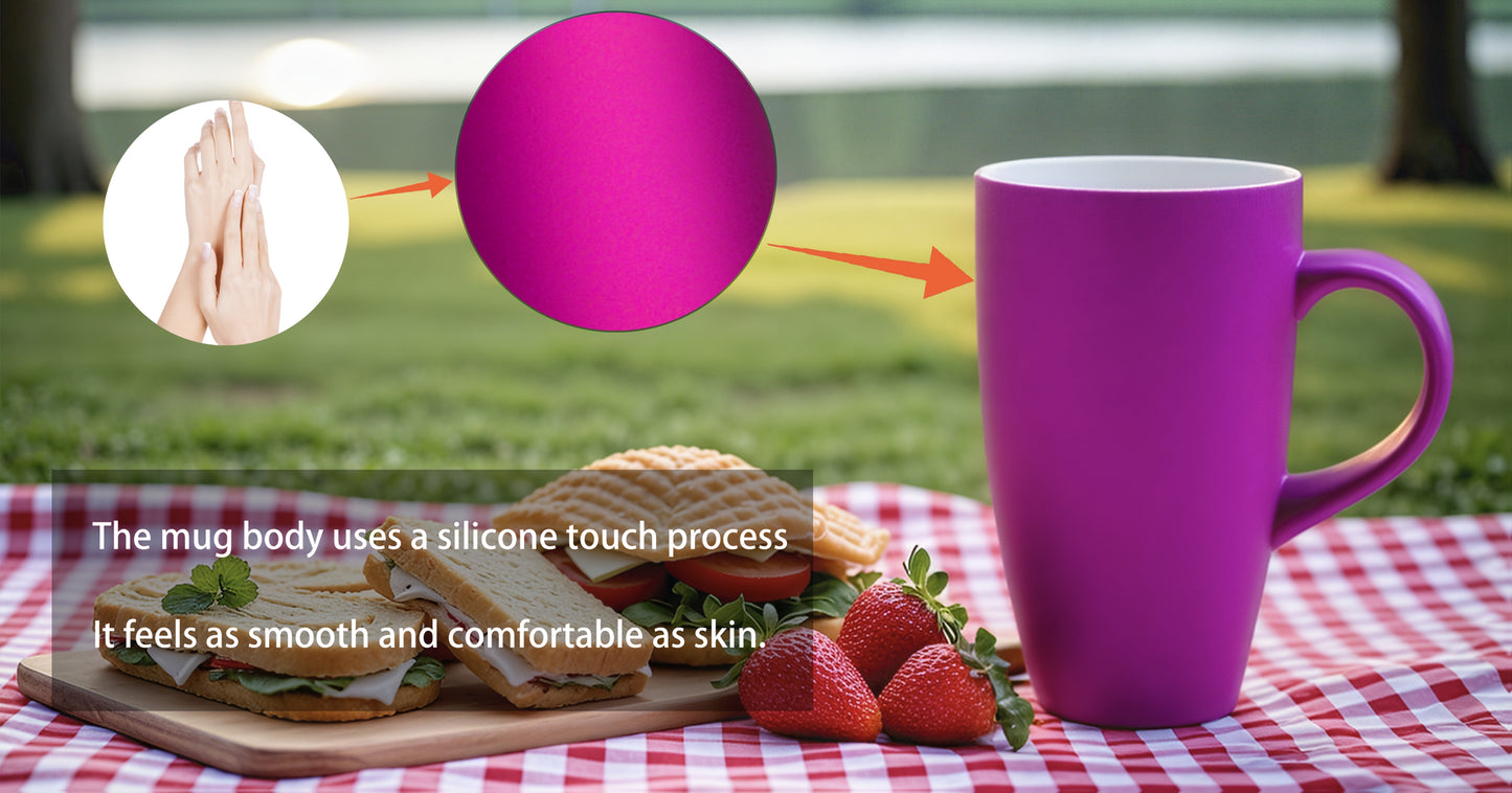 Tazza Personalizzabile con Nome Isolata in Ceramica Riutilizzabile per Caffè, Tè e Bevande Calde e Fredde  Regalo Unico