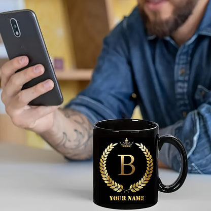 Tazza in Ceramica Personalizzata - Stampa Nome & Lettera Fortunata