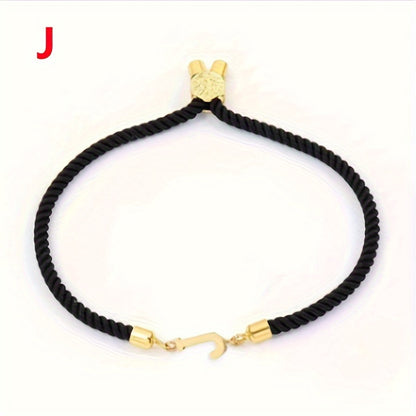 Braccialetto Donna in Acciaio con Lettere Personalizzato