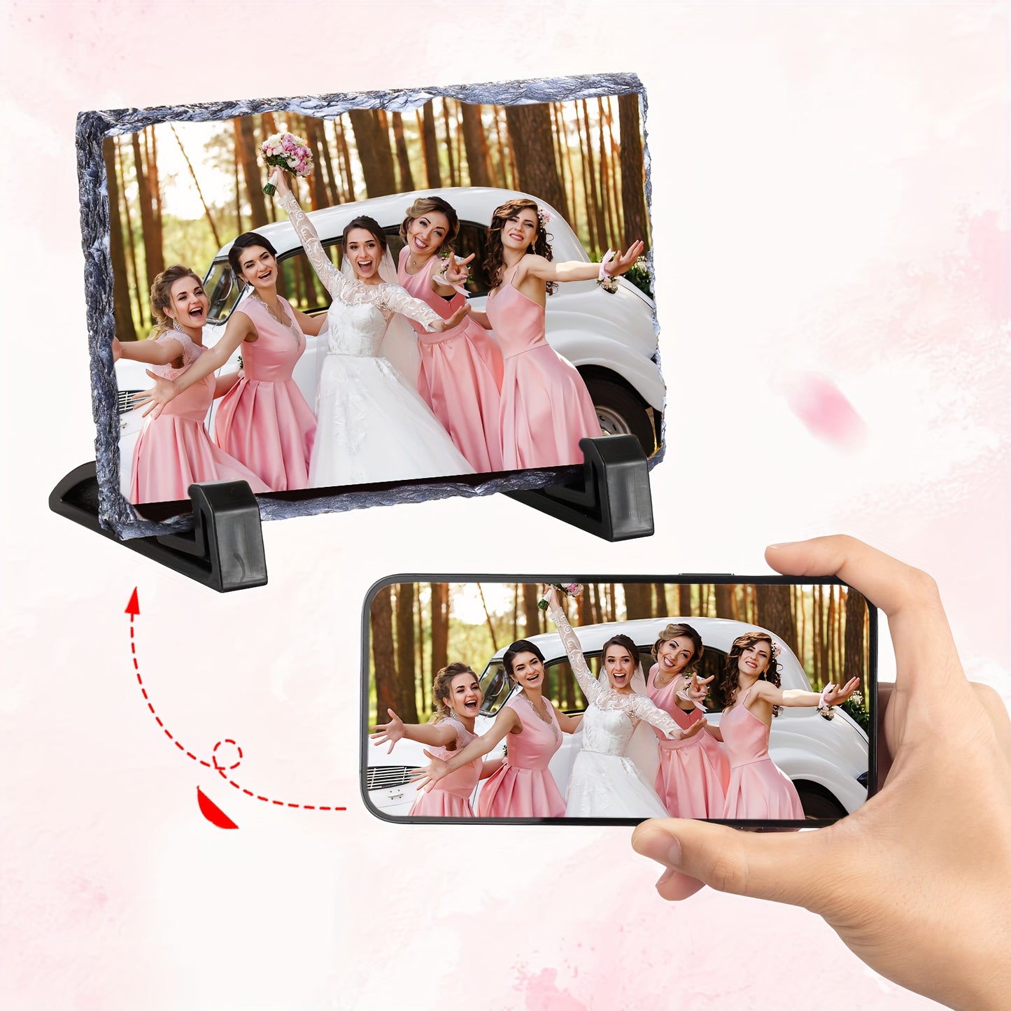 Cornice Foto Personalizzata in Pietra