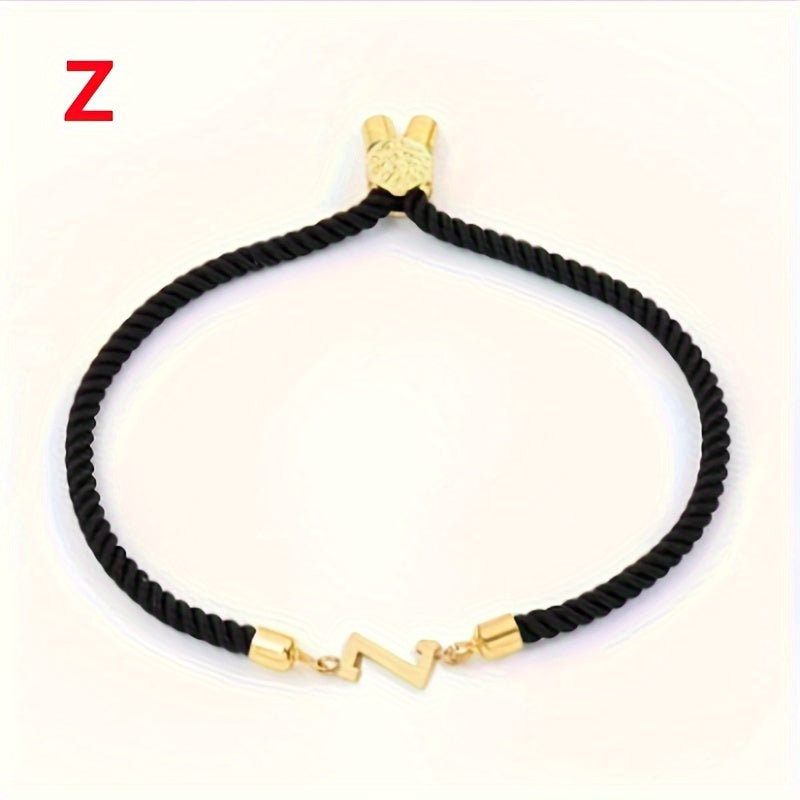 Braccialetto Donna in Acciaio con Lettere Personalizzato