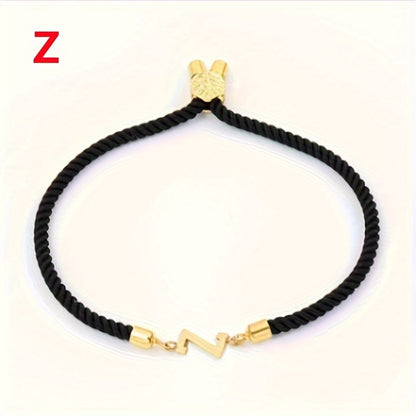 Braccialetto Donna in Acciaio con Lettere Personalizzato