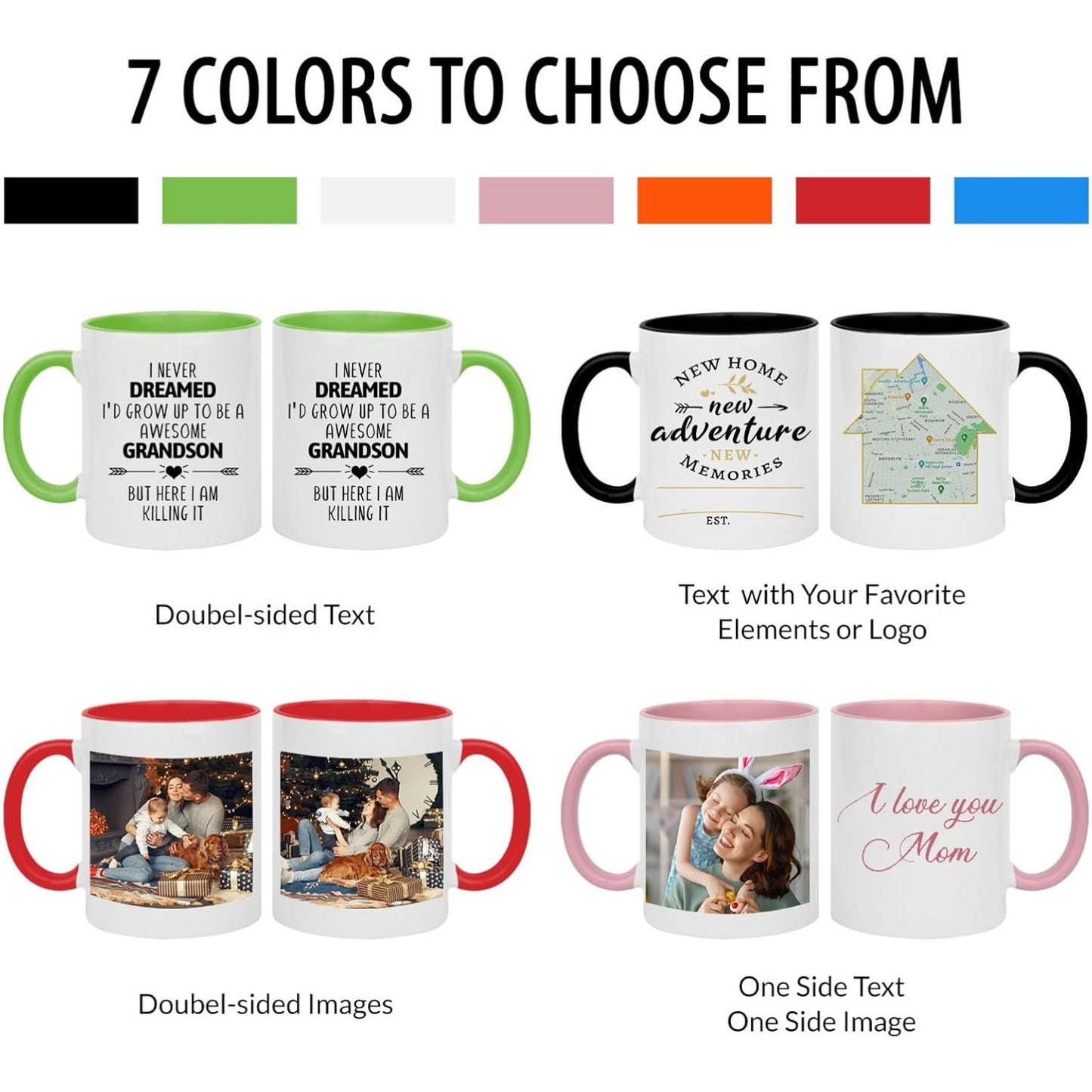 Tazza Personalizzata con Foto & Testo