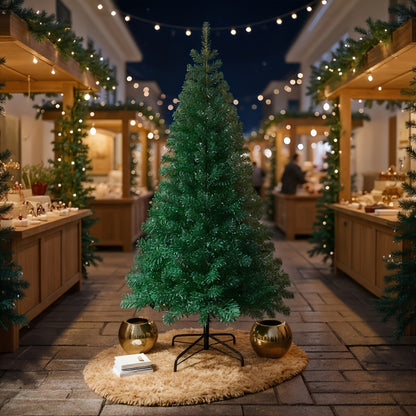 24 Solar Terms Universal New Style Luxury Wide Encryption Simulation V-Shaped Branches Christmas Tree Christmas Decoration Green General Tree