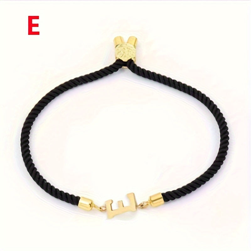 Braccialetto Donna in Acciaio con Lettere Personalizzato