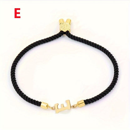 Braccialetto Donna in Acciaio con Lettere Personalizzato