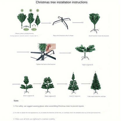 Albero di Natale Artificiale 180 cm con Neve Finta – Facile da Montare, Rami Realistici e Base Robusta