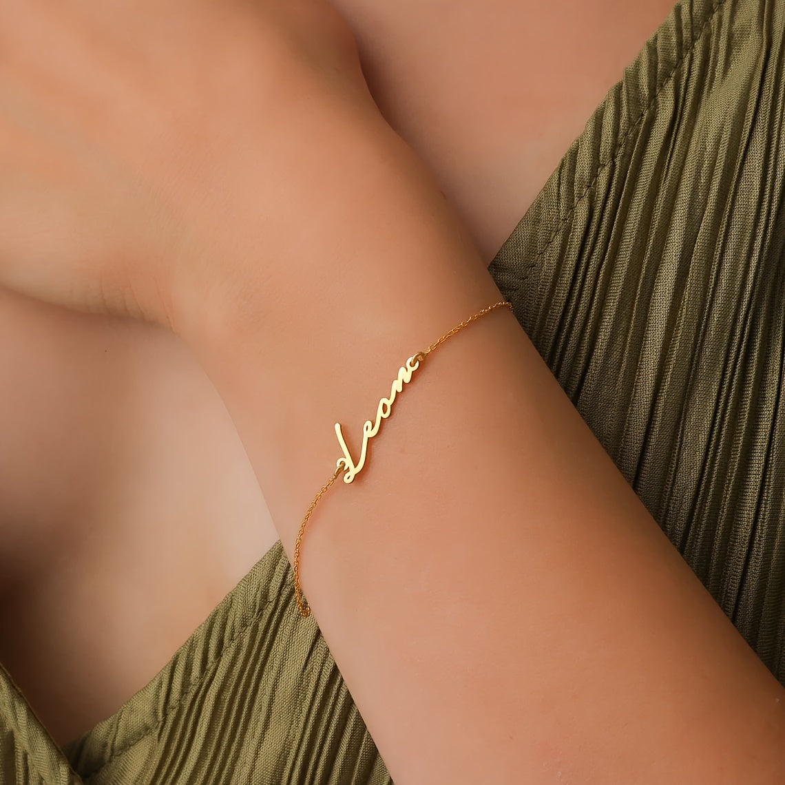 Braccialetto Personalizzato con Nome per Donna