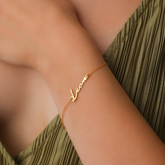 Braccialetto Personalizzato con Nome per Donna