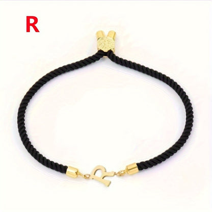 Braccialetto Donna in Acciaio con Lettere Personalizzato