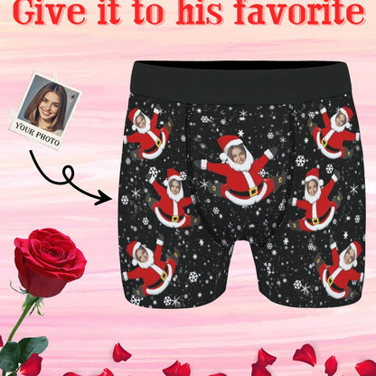 Boxer Personalizzati Uomo con Foto Nome o Testo