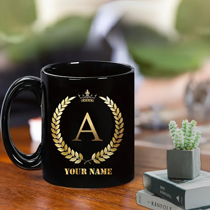 Tazza in Ceramica Personalizzata - Stampa Nome & Lettera Fortunata