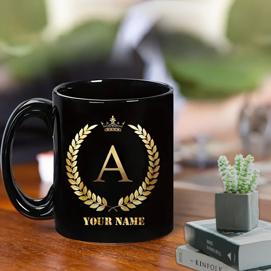 Tazza in Ceramica Personalizzata - Stampa Nome & Lettera Fortunata