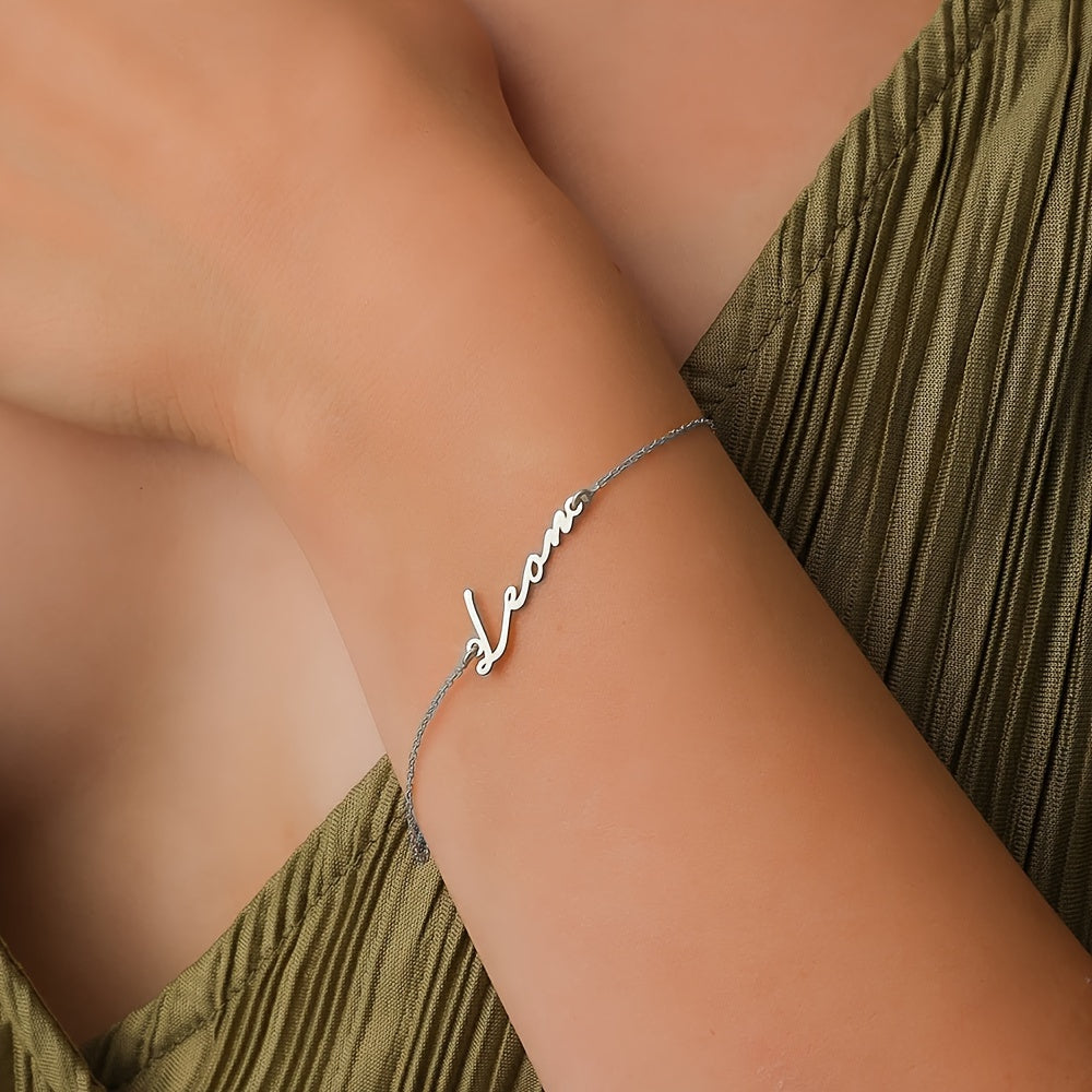 Braccialetto Personalizzato con Nome per Donna