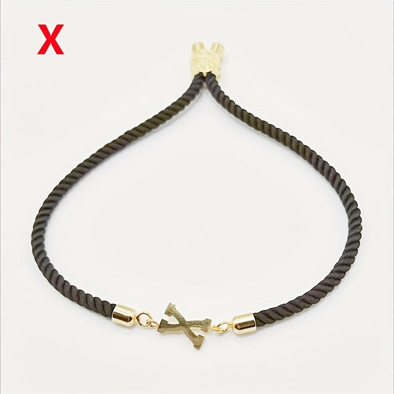 Braccialetto Donna in Acciaio con Lettere Personalizzato