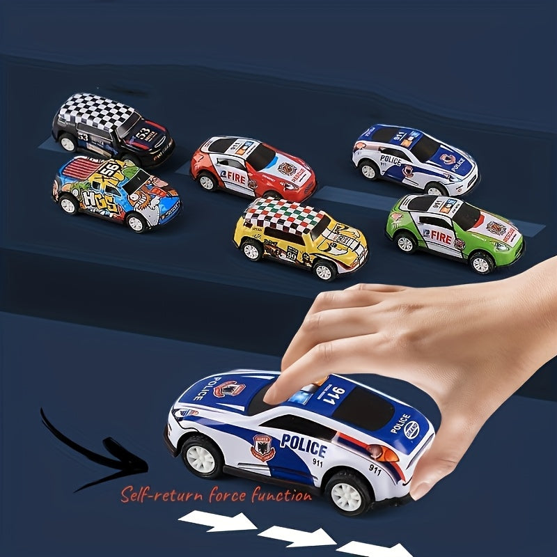 50 Pezzi Mini Auto in Lega con Scatola di Conservazione