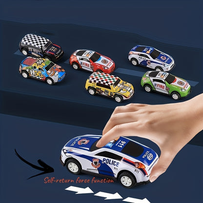 50 Pezzi Mini Auto in Lega con Scatola di Conservazione