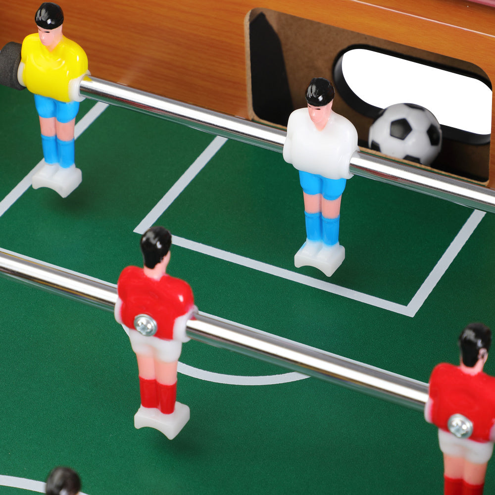 Game Table® Mini Calcio Tavolo con Altezza Regolabile, 2 Palloni e Aste Cromate 69x37x62 cm