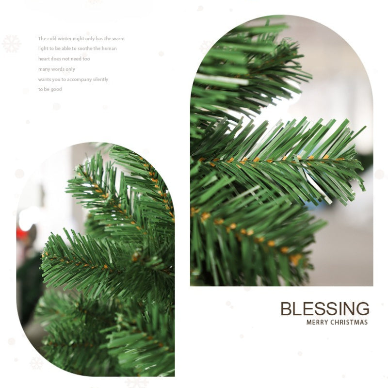 24 Solar Terms Universal New Style Luxury Wide Encryption Simulation V-Shaped Branches Christmas Tree Christmas Decoration Green General Tree