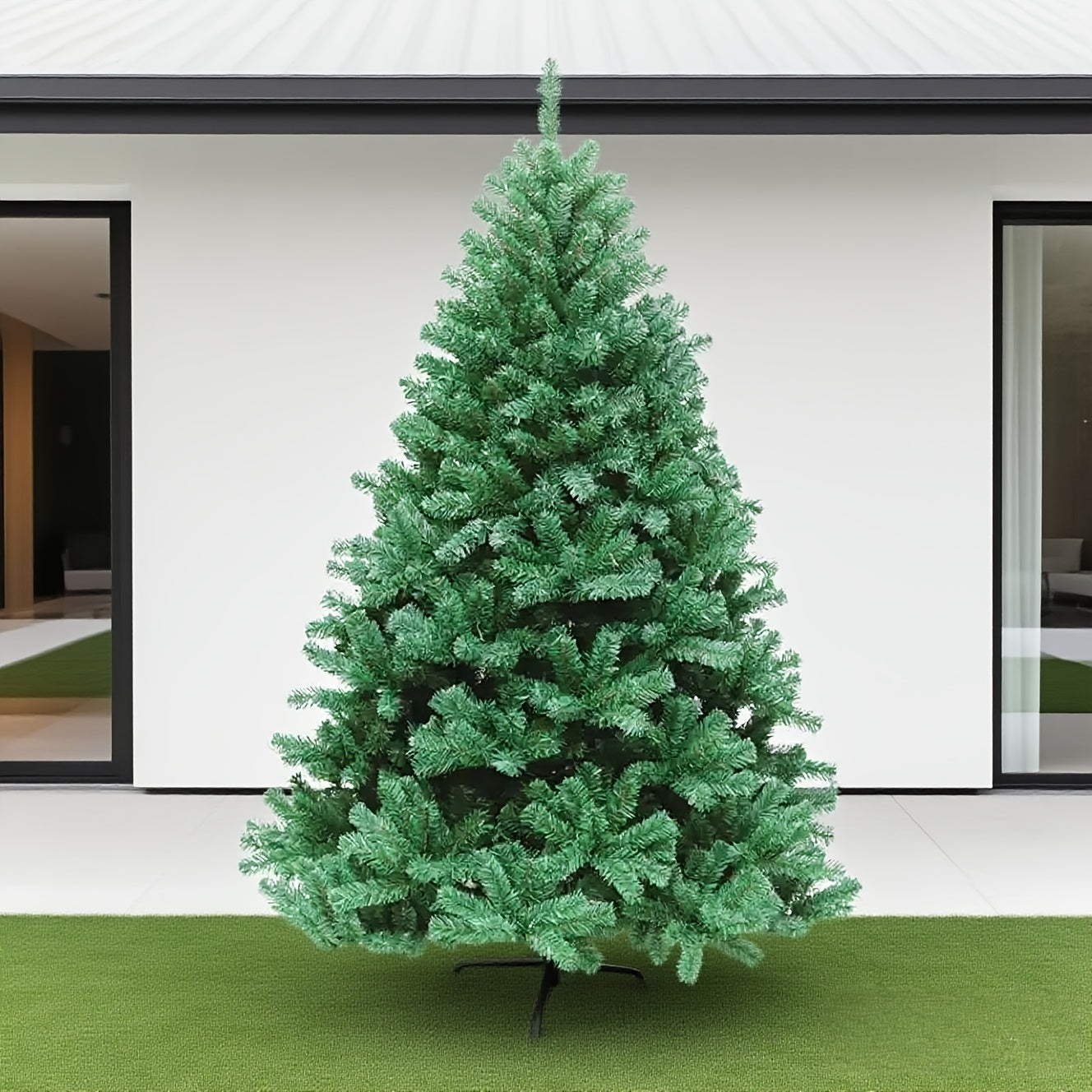 24 Solar Terms Universal New Style Luxury Wide Encryption Simulation V-Shaped Branches Christmas Tree Christmas Decoration Green General Tree