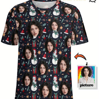 Maglietta di Natale Personalizzata da Uomo 🎅