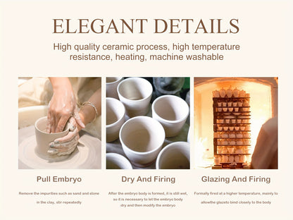 Tazza Personalizzabile con Nome Isolata in Ceramica Riutilizzabile per Caffè, Tè e Bevande Calde e Fredde  Regalo Unico