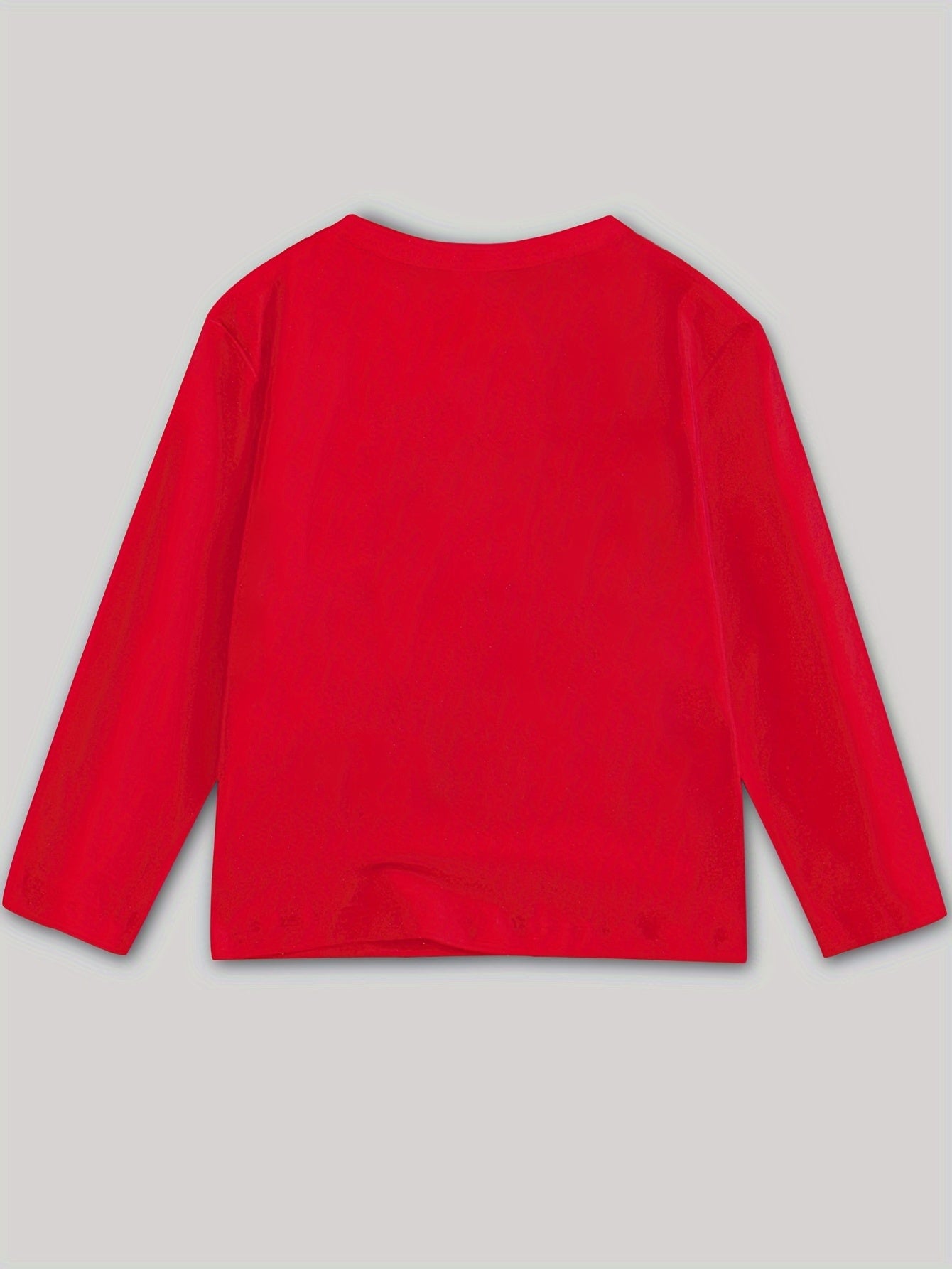 Maglietta Natalizia Elfo Personalizzata per Bambini - Manica Lunga