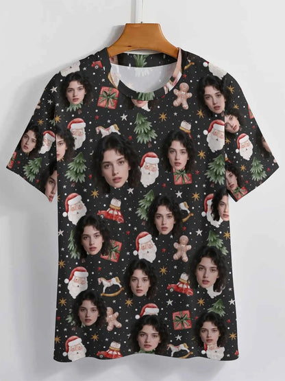 Maglietta di Natale Personalizzata da Uomo 🎅