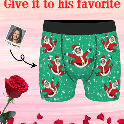 Boxer Personalizzati Uomo con Foto Nome o Testo