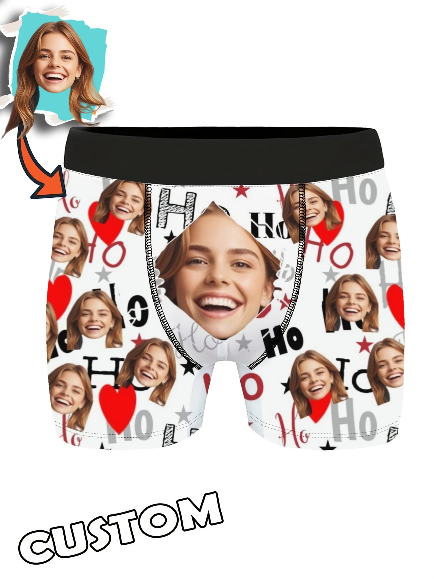 Boxer Uomo Personalizzati con Foto