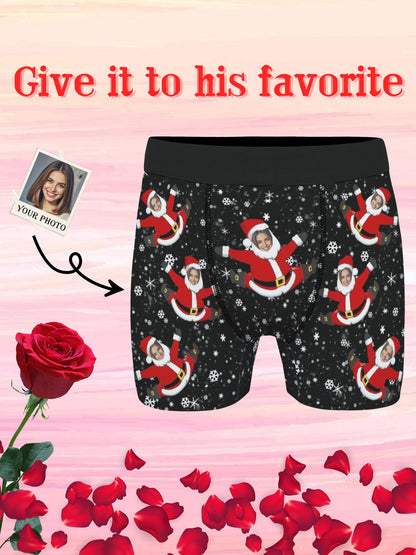 Boxer Personalizzati Uomo con Foto Nome o Testo