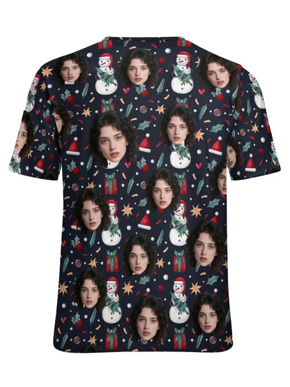 Maglietta di Natale Personalizzata da Uomo 🎅