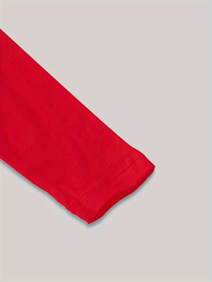 Maglietta Natalizia Elfo Personalizzata per Bambini - Manica Lunga