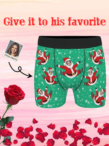 Boxer Personalizzati Uomo con Foto Nome o Testo