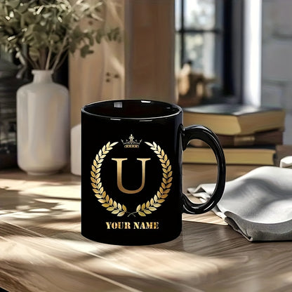 Tazza in Ceramica Personalizzata - Stampa Nome & Lettera Fortunata