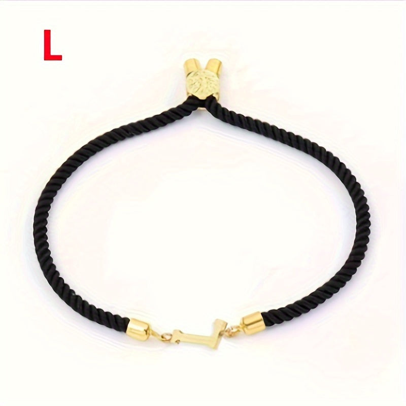 Braccialetto Donna in Acciaio con Lettere Personalizzato