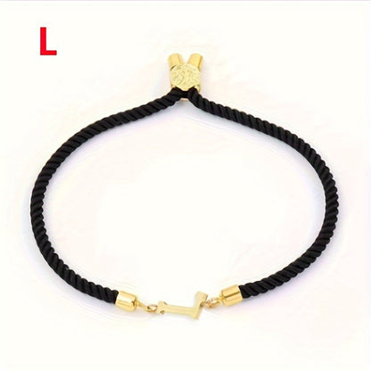 Braccialetto Donna in Acciaio con Lettere Personalizzato