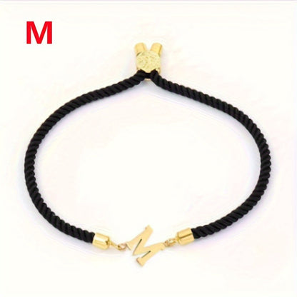 Braccialetto Donna in Acciaio con Lettere Personalizzato