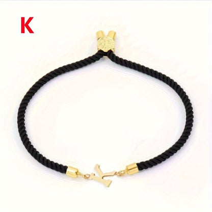 Braccialetto Donna in Acciaio con Lettere Personalizzato