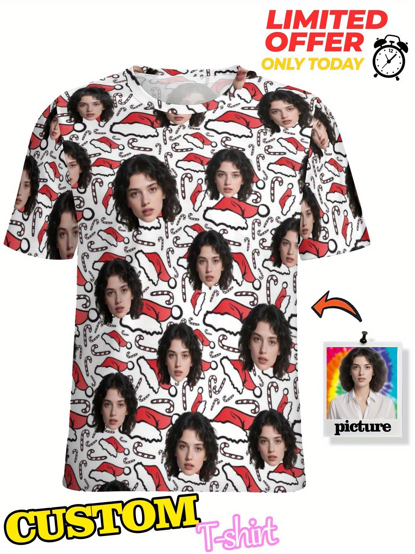 Maglietta di Natale Personalizzata da Uomo 🎅