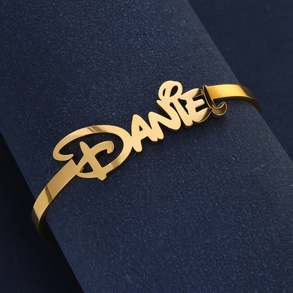 Bracciale Personalizzato con Nome Style Disney