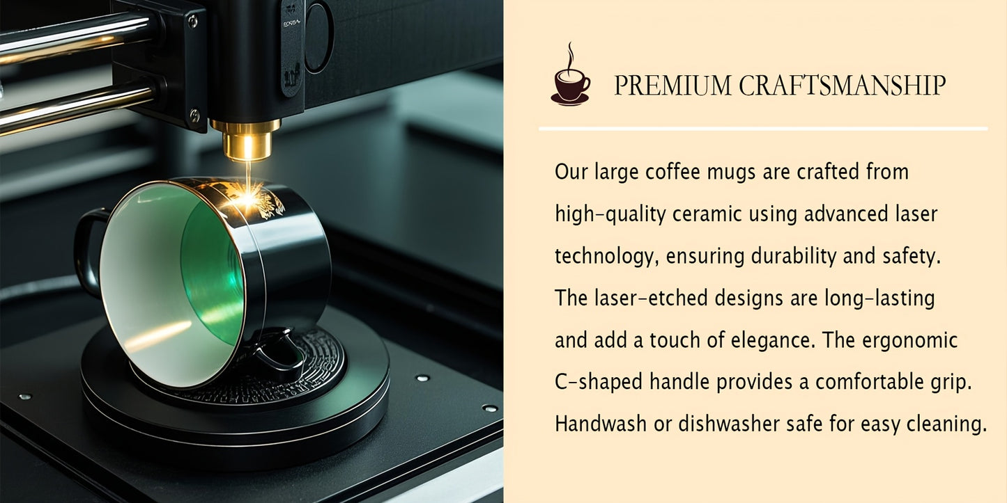 Tazza Personalizzabile con Nome Isolata in Ceramica Riutilizzabile per Caffè, Tè e Bevande Calde e Fredde  Regalo Unico