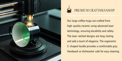 Tazza Personalizzabile con Nome Isolata in Ceramica Riutilizzabile per Caffè, Tè e Bevande Calde e Fredde  Regalo Unico